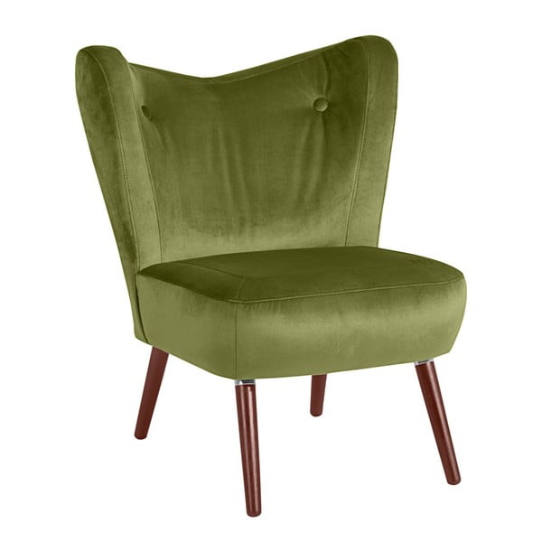 Zaļš krēsls Max Winzer Sari Velvet