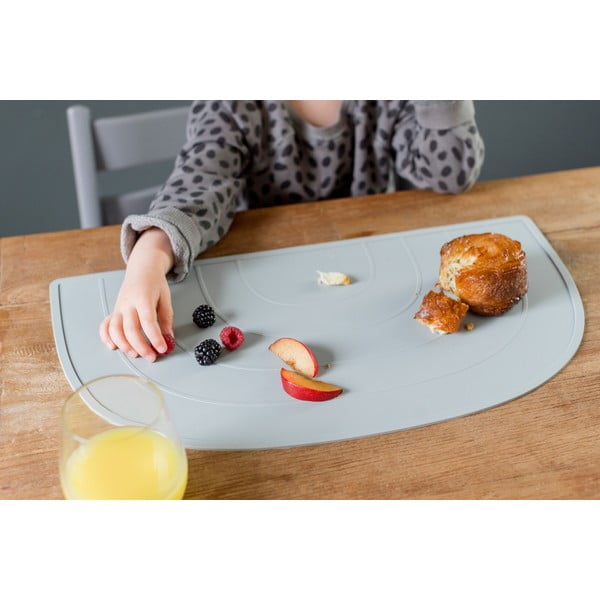 Zils silikona paliktnis Kindsgut Rainbow, 47 x 26 cm-image-3