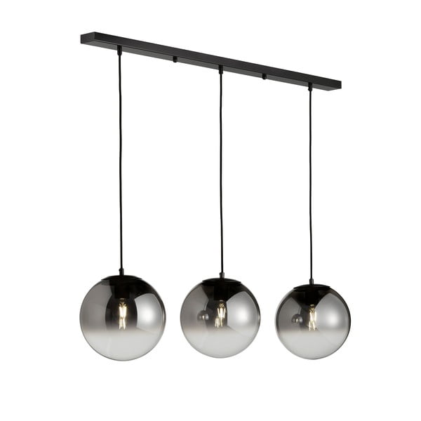 Melna piekaramā lampa Mirror – Fischer & Honsel