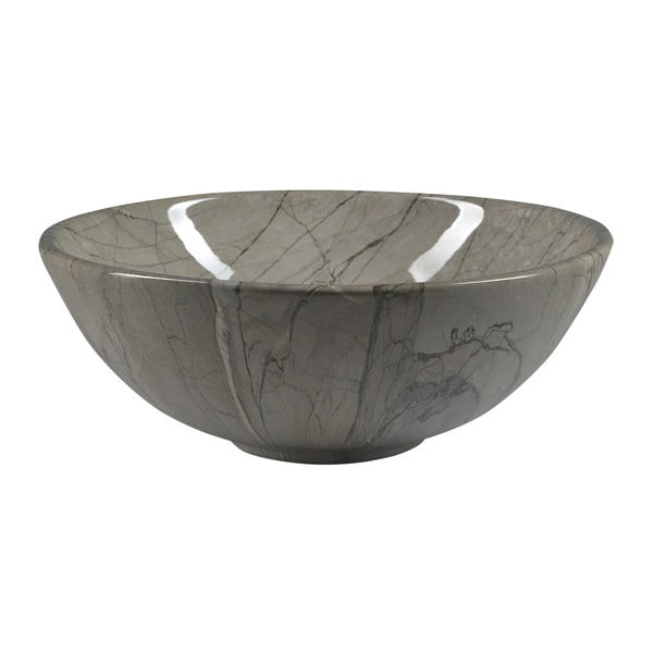 Pelēka keramikas apaļa izlietne ø 42 cm Dalma – Sapho-image-1