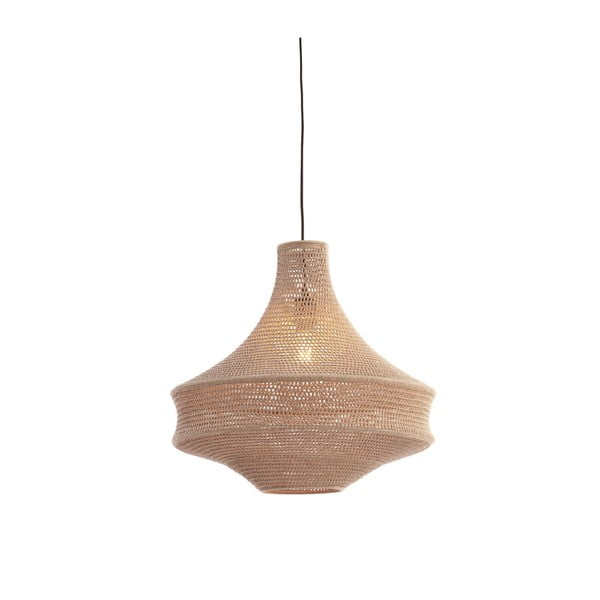 Bēšs abažūrs ø 50 cm Viggo – Light & Living-image-3