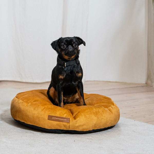 Dzeltens matracis suņiem ø 50 cm Coco S – Rexproduct-image-1