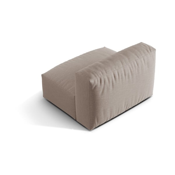 Bēša modulārā dīvāna daļa (vidējā moduļa) Martina – Micadoni Home-image-2