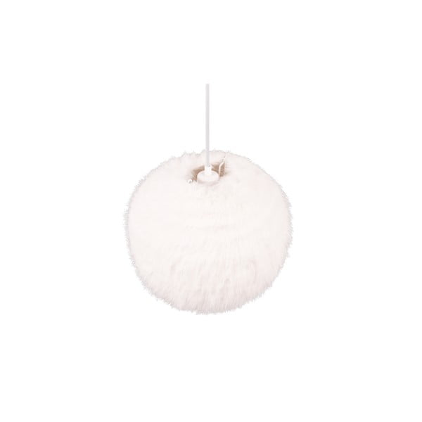 Krēmkrāsas piekaramā lampa ø 35 cm Furry – Reality-image-3