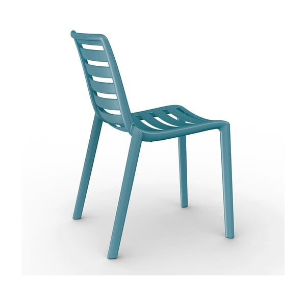 2 zilu dārza krēslu komplekts Resol Slatkat