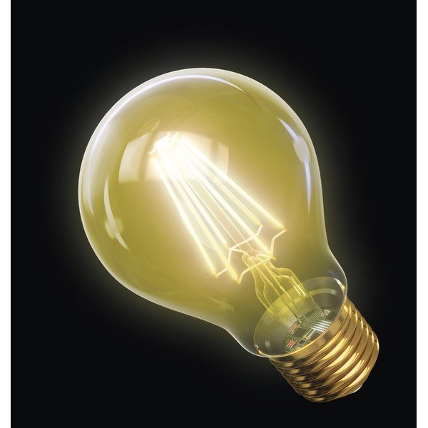 LED spuldze Vintage A60 Warm White, 4,3W E27 - EMOS-image-1