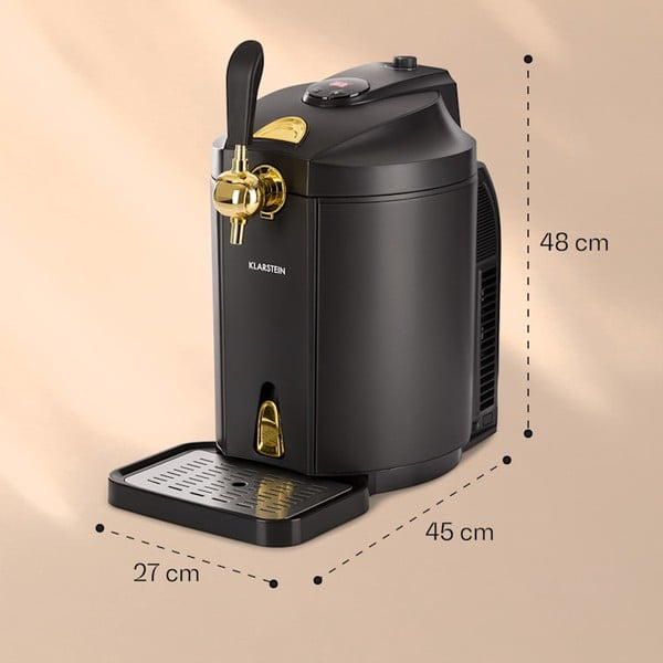 Melnā alus automāts Klarstein Skal-image-1
