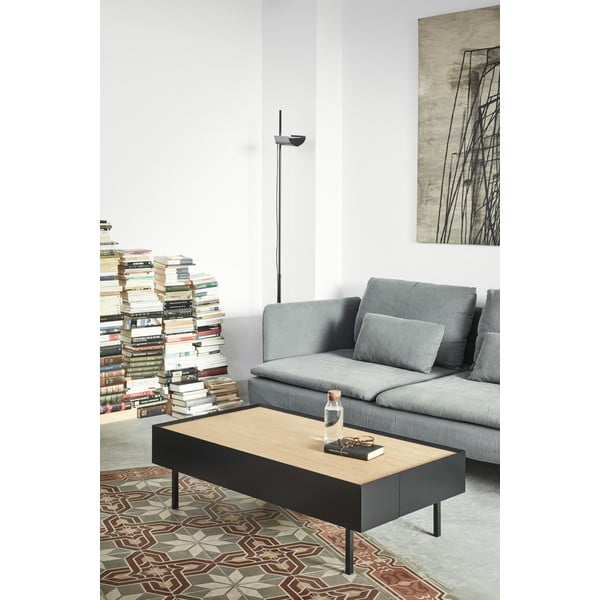 Melns kafijas galdiņš Teulat Arista-image-1