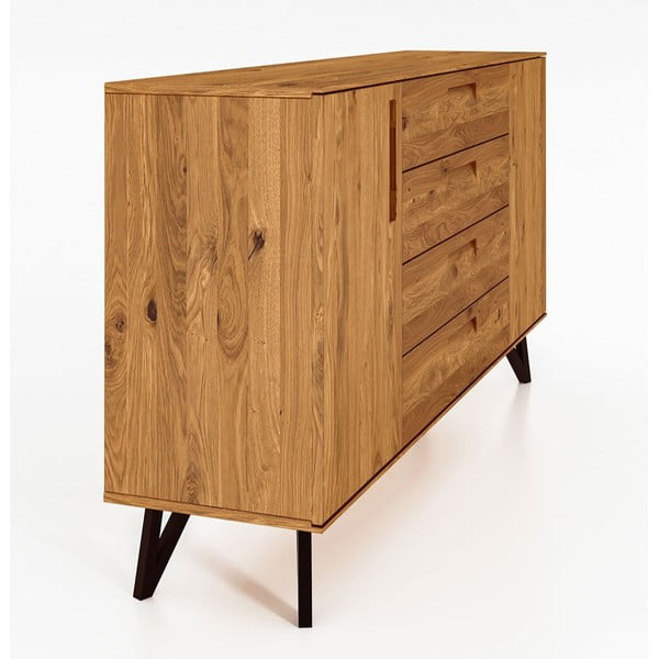 Augsta kumode no ozolkoka 182x100 cm Golo – The Beds-image-3