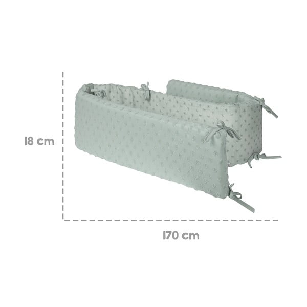 Bērnu gultiņas apmalīte 170 cm Lil Planet – Roba-image-4