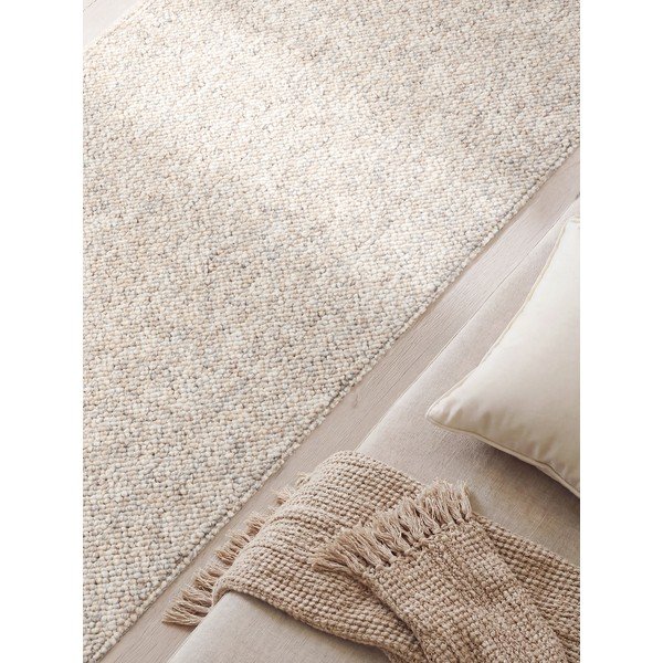 Pelēks/krēmkrāsas mazgājams celiņa paklājs 80x240 cm Rocco Dark Cream – Elle Decoration-image-3