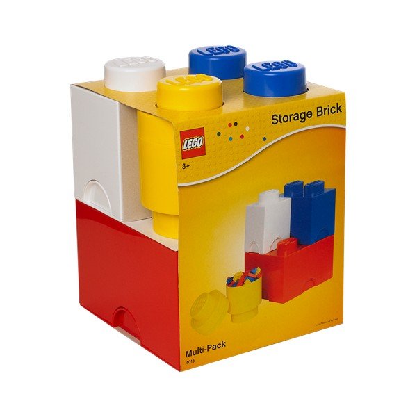 4 LEGO® glabāšanas kastu komplekts-image-1