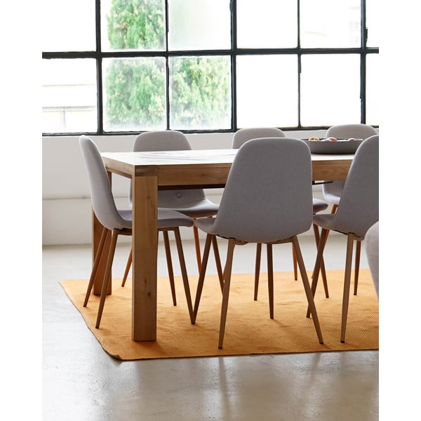 Izvelkams ēdamgalds no ozolkoka Kave Home Vivy, 180 x 90 cm-image-3