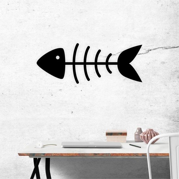 Melns sienas dekors North Carolina Scandinavian Home Decors Kilcik, 60 x 230 cm