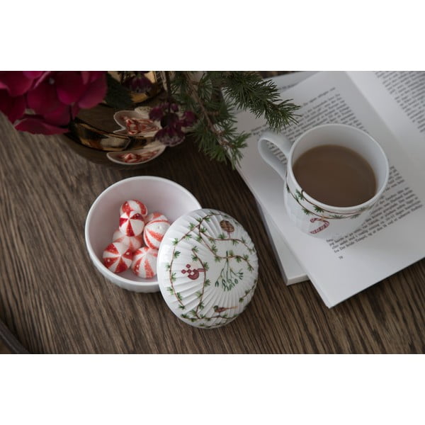 Porcelāna pārtikas uzglabāšanas konteiners kūkām Hammershøi – Kähler Design-image-1
