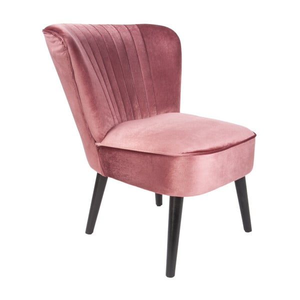 Rozā krēsls ar samta polsterējumu Leitmotiv Luxury