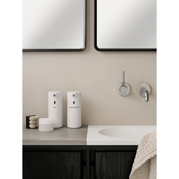 Balts automātiskais plastmasas ziepju dozators 260 ml Fineo – Blomus-image-2