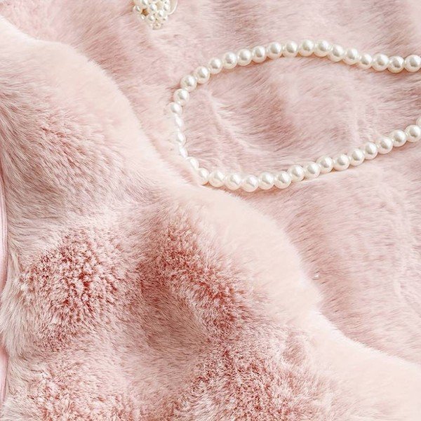Rozā mazgājams apaļš paklājs ø 150 cm Bubble Pink – Mila Home-image-3