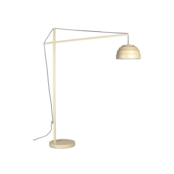 Gaiši dzeltena stāvlampa (augstums 180 cm) Liwa – Dutchbone