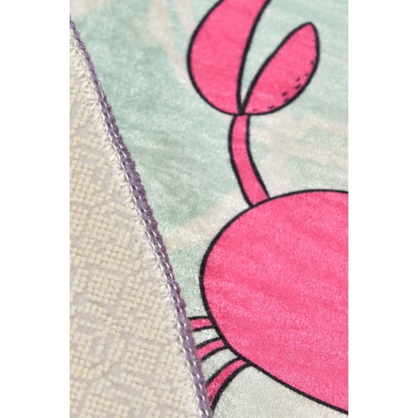 Neslīdošs bērnu paklājs Conceptum Hypnose Mermaid, ø 140 cm-image-2