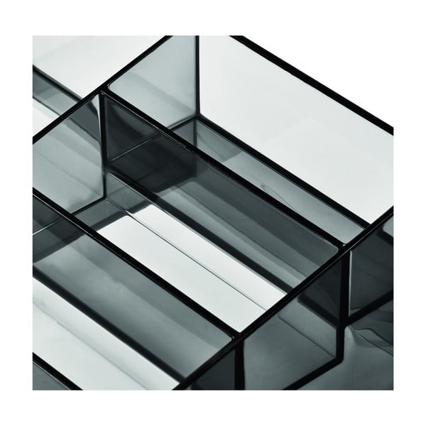 Matēts melns vannas istabas organizators kosmētikai no pārstrādātas plastmasas Nail Station – iDesign-image-4