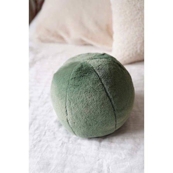 Mikroplīša dekoratīvais spilvens ø 25 cm Top – Mioli Decor-image-2