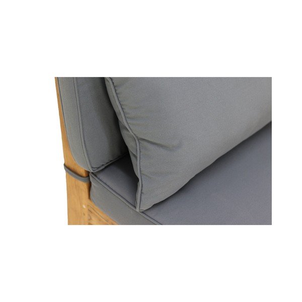 Pelēks tīkkoka dārza atpūtas komplekts 4 personām Aruba – HSM collection-image-2