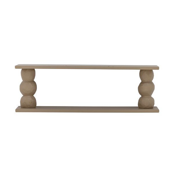 Dabīga toņa daudzlīmeņu sienas plaukts 80 cm Solan – Bloomingville-image-2