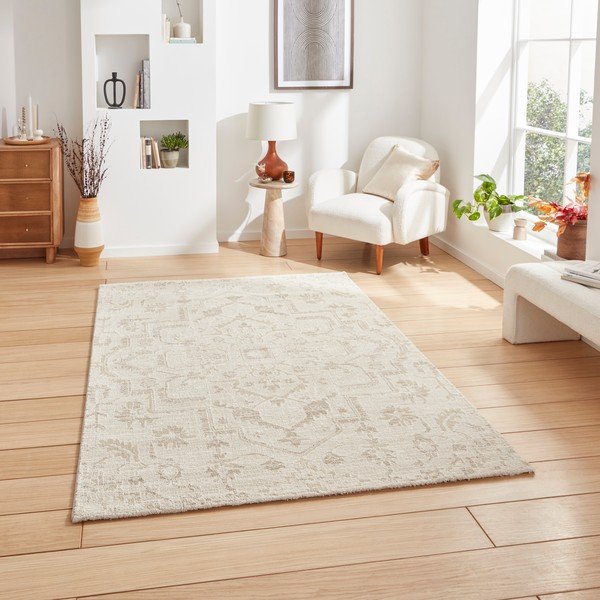 Krēmkrāsas paklājs 200x290 cm Geneva – Think Rugs-image-1