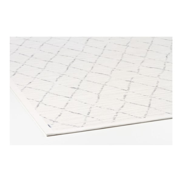 Balts rakstains divpusējs paklājs Narma Vao, 140 x 200 cm-image-2