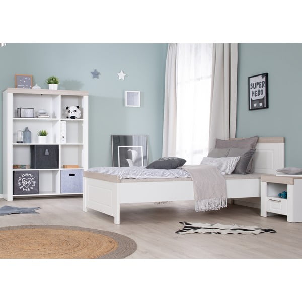 Balta bērnu gulta 90x200 cm Felicia – Roba-image-1