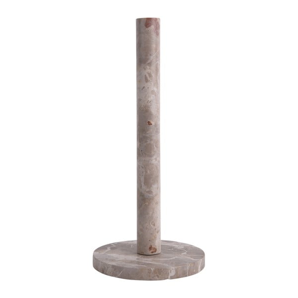 Pelēks marmora papīra dvieļu turētājs ø 15 cm    – PT LIVING