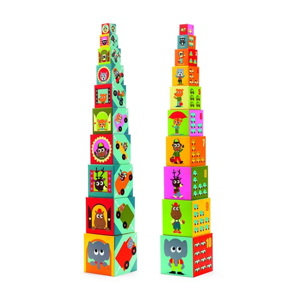 Klucīšu tornis Djeco Vehicles-image-1