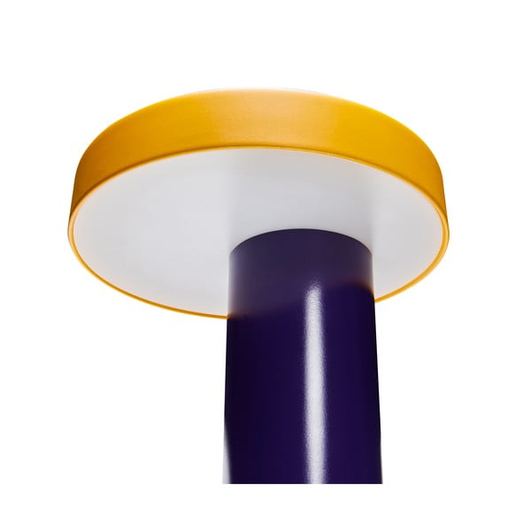 Violeta LED galda lampa ar regulējamu spilgtumu (augstums 25 cm) Magic – Hübsch-image-3