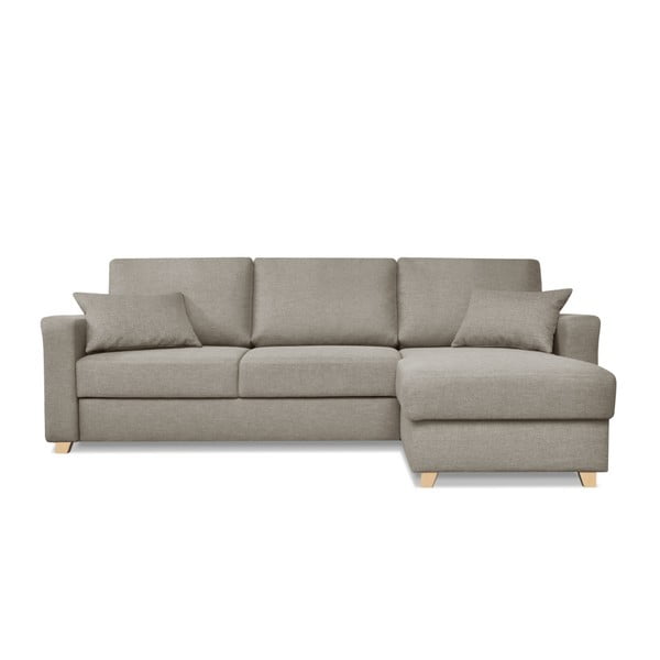 Bēšs dīvāns gulta Cosmopolitan dizains Nice