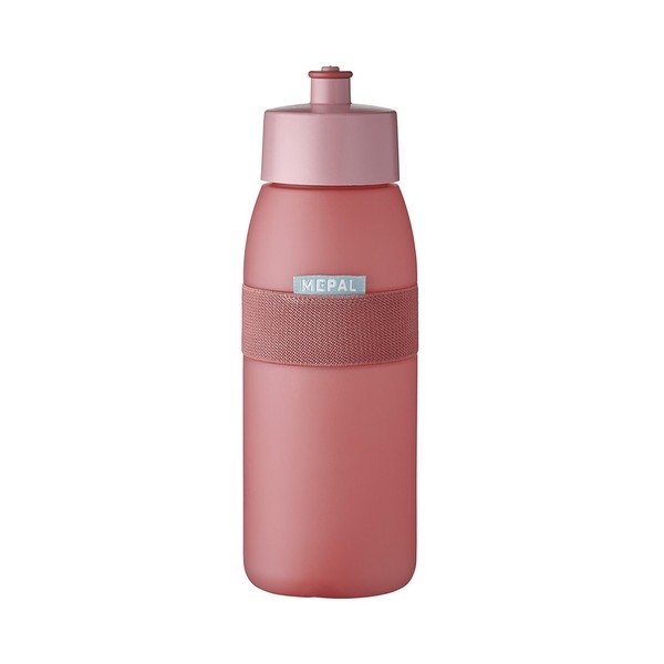Gaiši sarkana plastmasas pudele 500 ml Ellipse – Mepal