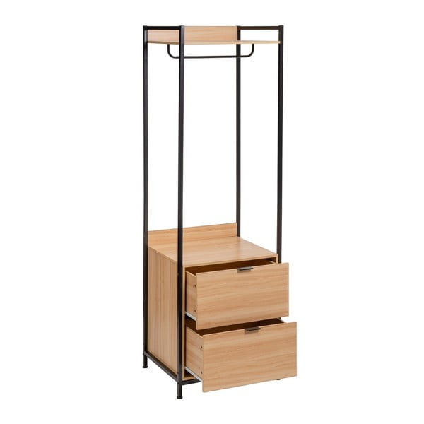 Dabīga toņa atvērta tipa drēbju skapis 60x190x48 cm Armarios – Casa Selección-image-2