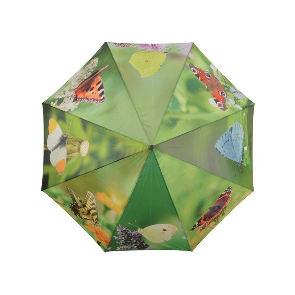 Lietussargs ar tauriņu apdruku Esschert Design, ⌀ 120 cm-image-2
