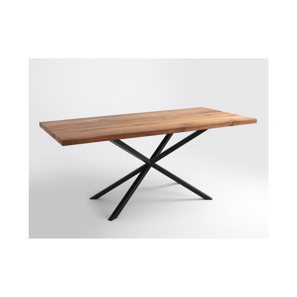 Ēdamgalds ar ozolkoka virsmu Custom Form Orion, 180 x 90 cm-image-3