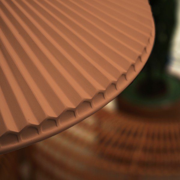 Sarkana griestu lampa SULION Elena, augstums 150 cm-image-3