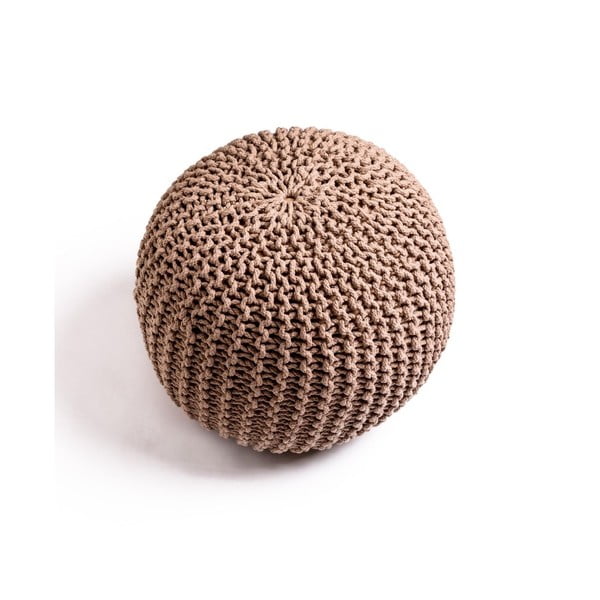 Smilšaini brūns dīvāna pufs Bonami Essentials Jagger-image-1