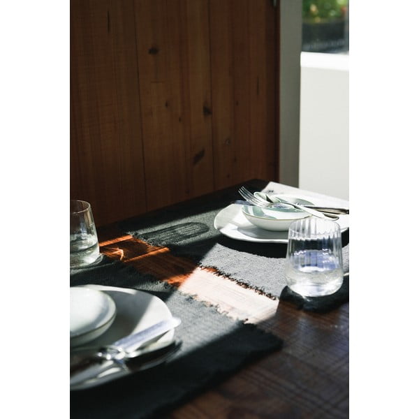 Kokvilnas galda paliktņi (2 gab.) 38x50 cm Handloom – Lorena Canals-image-1