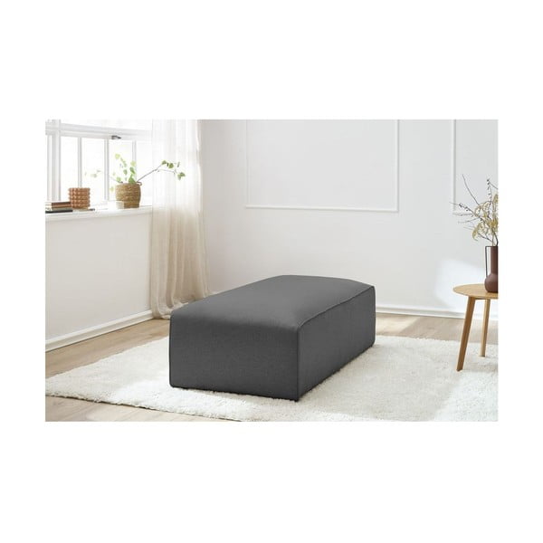 Tumši pelēks modulārais kāju soliņš Megeve – Bobochic Paris-image-4