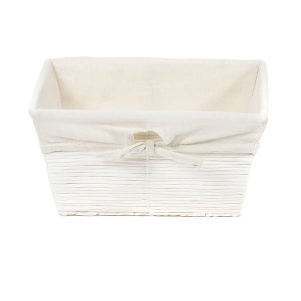 Balts papīra uzglabāšanas grozs Compactor Kimo Paper Basket, 26 x 14 cm