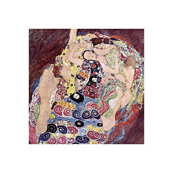 Gustava Klimta "Jaunavas" reprodukcija, 60 x 60 cm