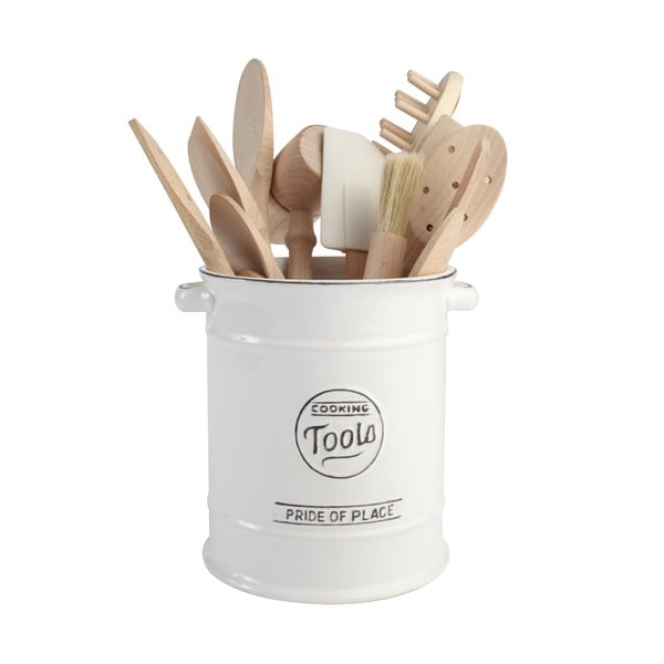 Balta keramikas virtuves piederumu kaste T&G Woodware Pride of Place-image-1