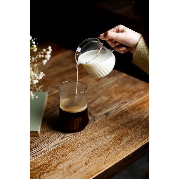 Stikla piena krūze 280 ml Mia – Vialli Design-image-1
