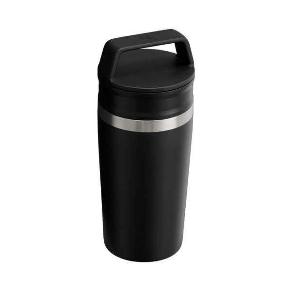 Melna nerūsējošā tērauda termokrūze 350 ml Café-To-Go Travel Mug Black 2.0 – Stanley-image-2