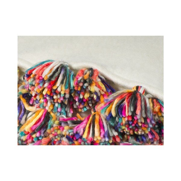 Pom Pom gultas pārklājs, 127x152 cm-image-2