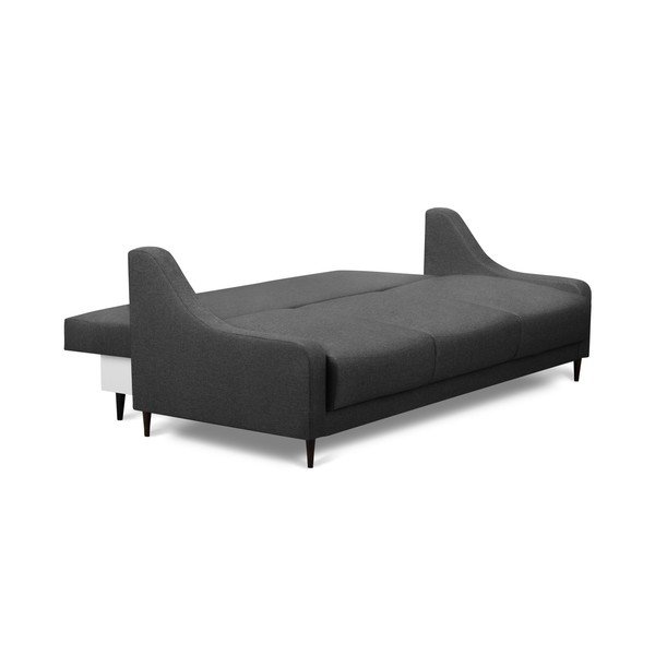 Tumši pelēks dīvāns ar veļas kasti Mazzini Sofas Ancolie, 215 cm-image-4